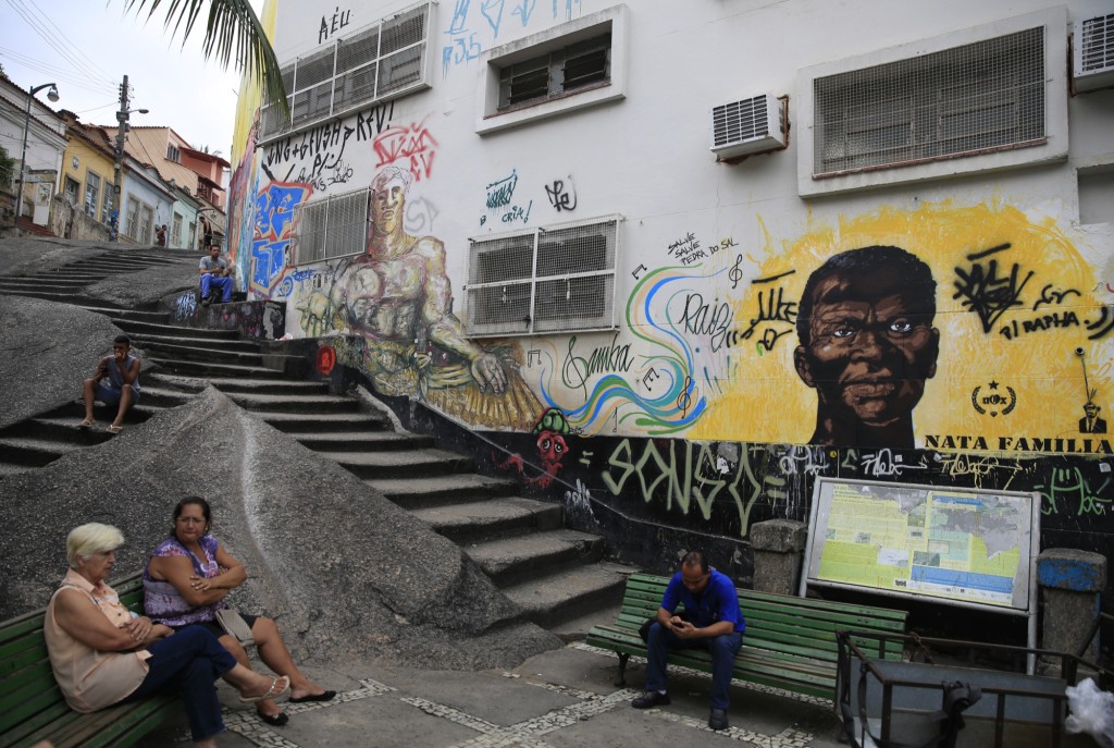 The Pedra do Sal — Rio's fabled birthplace of samba music. Photo by Frederick Bernas.